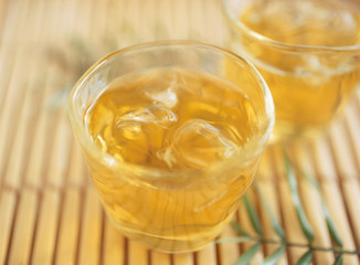冷たいお茶