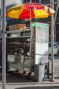 New York City Street Food Vendor.