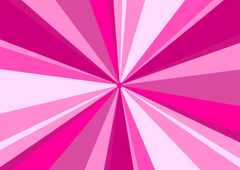 Rays Radius Background Center Pink