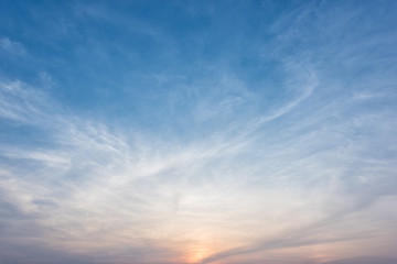 sunset sky background