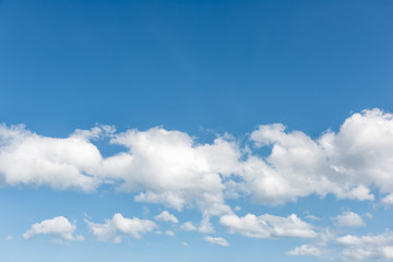 blue sky with cloud 