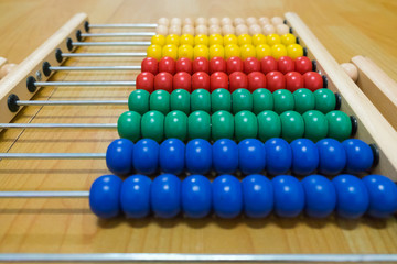 Colorful abacus toy for kids