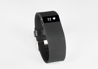 Sports Activity Tracker Wristband with Simulated Heart Rate