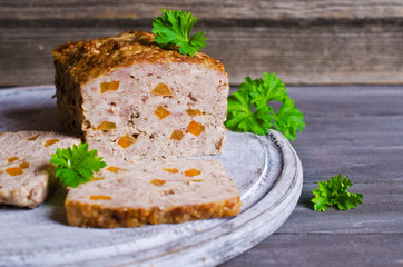 Meat Loaf with carrots