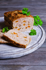 Meat Loaf with carrots