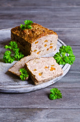 Meat Loaf with carrots