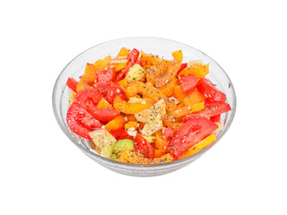 Fresh salad in a bowl