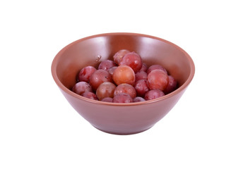 Red Grapes in a bowl