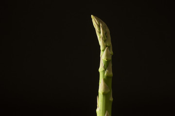asparagus in black