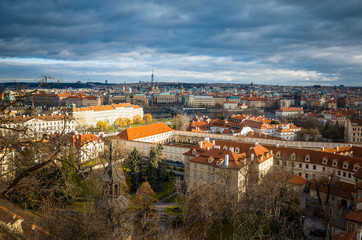Fototapeta na wymiar Old Town ancient architecture in Prague