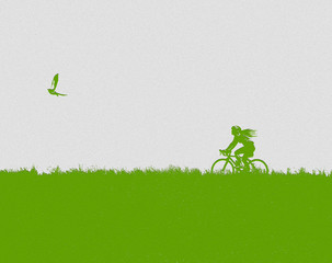 夢を追いかける少女