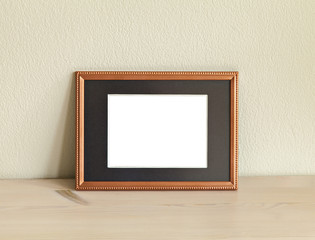 Metal frame mockup