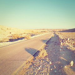 Road in Desert