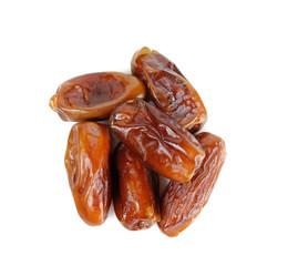 Date palm isolated on the white background