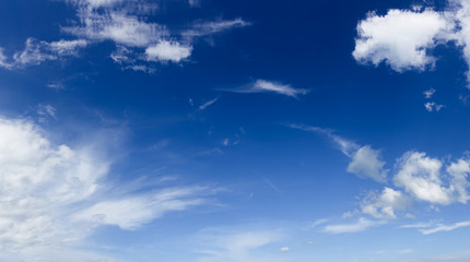 Naklejka na ściany i meble Blue-sky on sunny day
