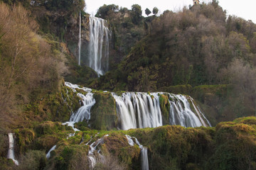 Luoghi famosi: cascata delle Marmore in Valnerina