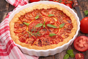 tomato quiche