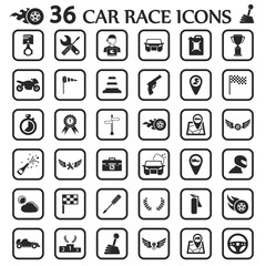car race icons