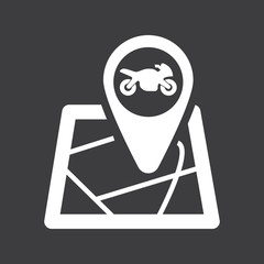 map and marker icon