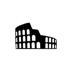Naklejka premium Coliseum Icon