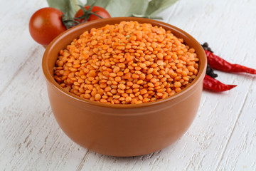 Red lentils