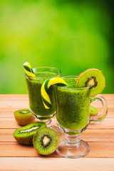 Kiwi cocktail beverage