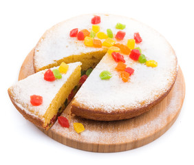 Sweet pie cake with jujube