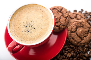 coffee and cookies