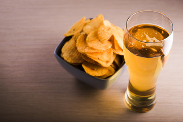 Glass of beer