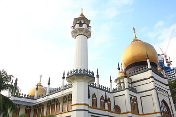 Fototapeta na wymiar Sultan Mosque, Singapore