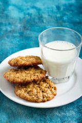 Peanut butter oatmeal cookies