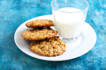 Peanut butter oatmeal cookies