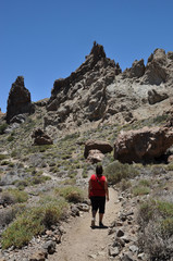 Wandern an den Roques de Garcia, Teneriffa