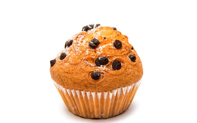 delicious chocolate muffin
