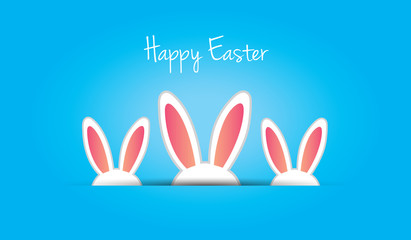 Happy Easter card, wishes