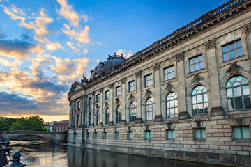 Naklejka premium Sunset at Museum Island , Berlin , Germany