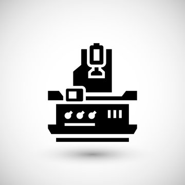 Vertical Milling Machine Icon