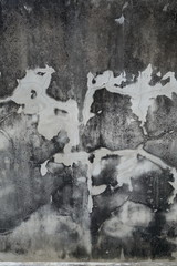Weathered painted concrete wall background