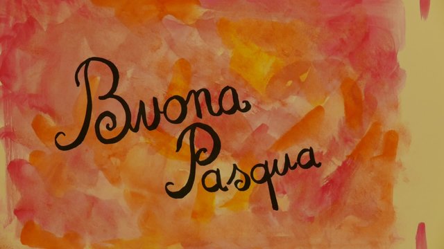 Buon pasqua stop motion