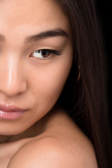 Obraz premium Face of Asian lady