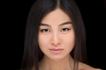 Fototapeta premium Face of Asian lady