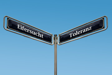 Schild 49 - Toleranz