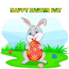 Happy Easter holiday celebration background