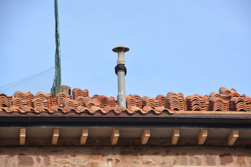 tejado en obras