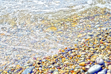 Wave and the stone