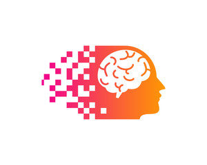 Mind Pixels Logo Design Template