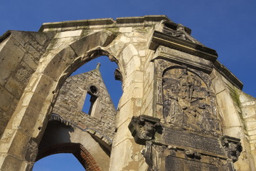 Obraz premium Hannover - Ruine der Nikolaikapelle