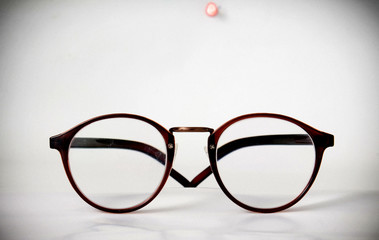 Retro fashion eyeglasses