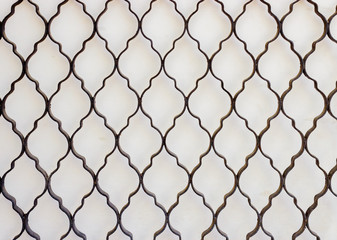 Fototapeta premium old iron grating