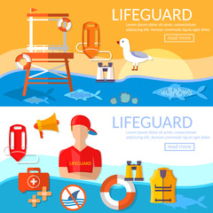Lifeguards banners